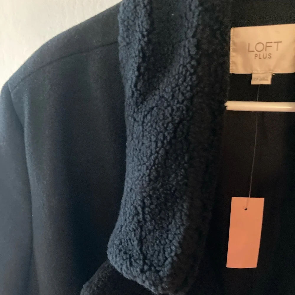 Brand new long winter coat from The Loft. - Picture 4 of 5